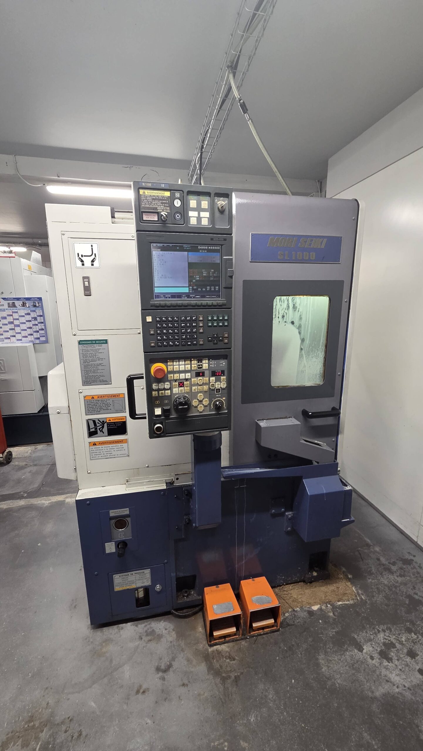 Tour commande numérique MORI SEIKI SL 1000